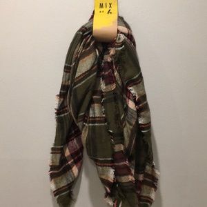 Flannel Blanket Scarf